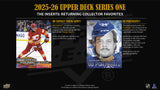 *PRE-SALE* 2025 Upper Deck Series 1 Hockey Retail Tin