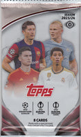 2023/24 Topps UEFA Club Competitions Soccer Hobby Pack