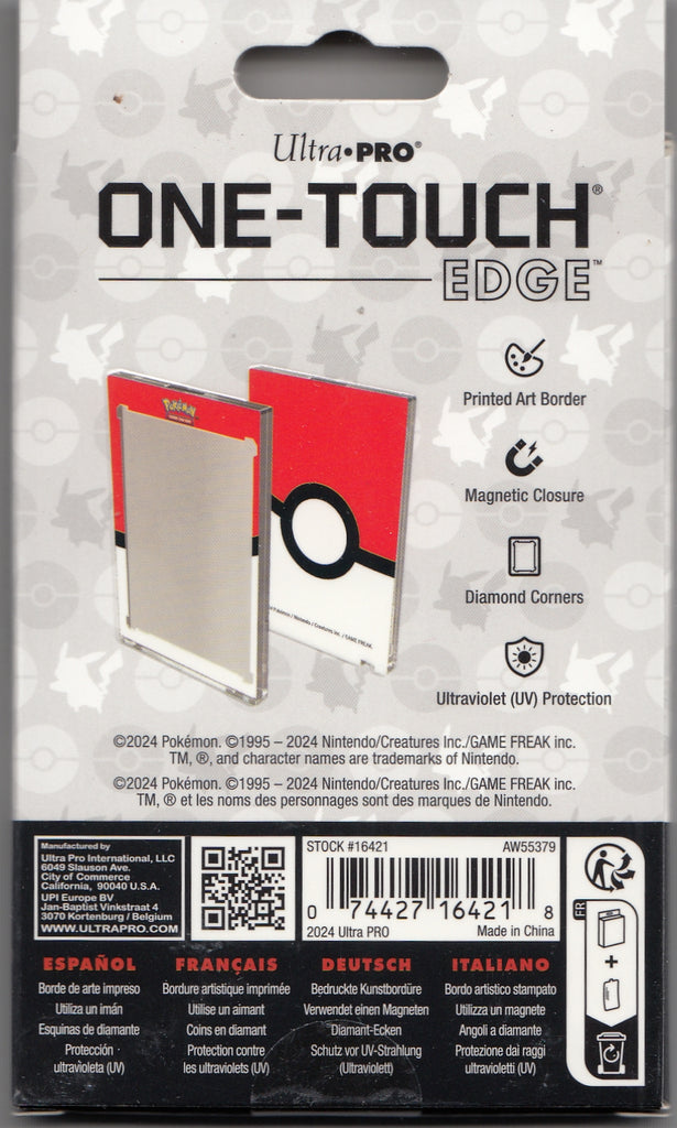 Ultra-Pro 35 One-Touch Edge Poké Ball Card Holder