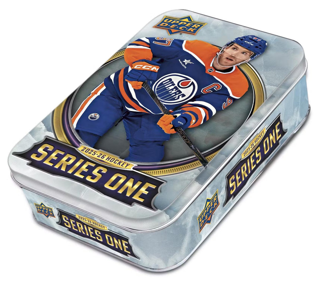 *PRE-SALE* 2025 Upper Deck Series 1 Hockey Retail Tin