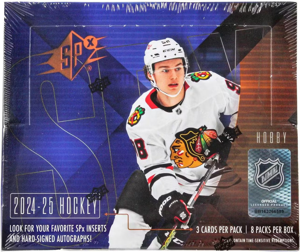 2024/25 Upper Deck SPx Hockey Hobby Box *CALL FOR PRICE*