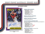 2025 Topps Series 1 Baseball Retail Tin/Egg
