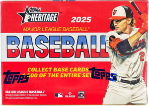 2025 Topps Heritage Baseball Blaster Box