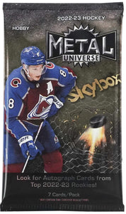 2022/23 Upper Deck Skybox Metal Universe Hockey Hobby Pack