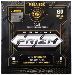 2025 Panini Prizm FIFA Club World Cup Soccer Hobby Mega Box