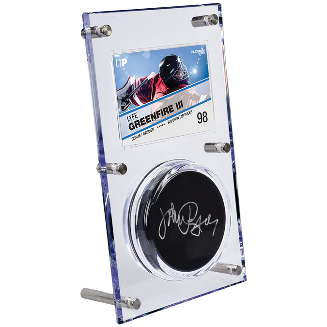 Ultra PRO Sports Trading Card Toploaders & Holders Ultra Pro Puck Display Holder Regulation Size, Stackable, Ultra Clear Acrylic Case For Collecting Ultra Pro Puck Case Ultra PRO Sports Trading Card Toploaders & Holders Ultra Pro Puck Display Holder Regulation Size, Stackable, Ultra Clear Acrylic Case For Collecting Ultra Pro Puck Case
