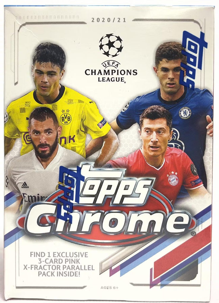 2020/21 Topps UEFA Champions League Chrome Soccer Blaster Box