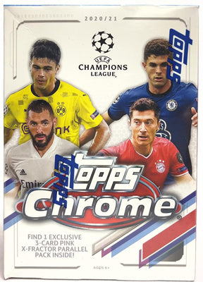 2020/21 Topps UEFA Champions League Chrome Soccer Blaster Box