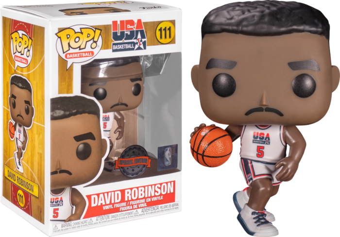 DAVID ROBINSON NBA Legends 1992 Team USA Funko Pop! Vinyl Figure