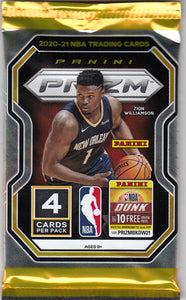 2020/21 Panini Prizm Basketball Retail Pack