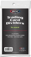 BCW Graded Trading Card Dividers