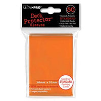 Ultra-Pro Standard Sized Orange Deck Protector Sleeves