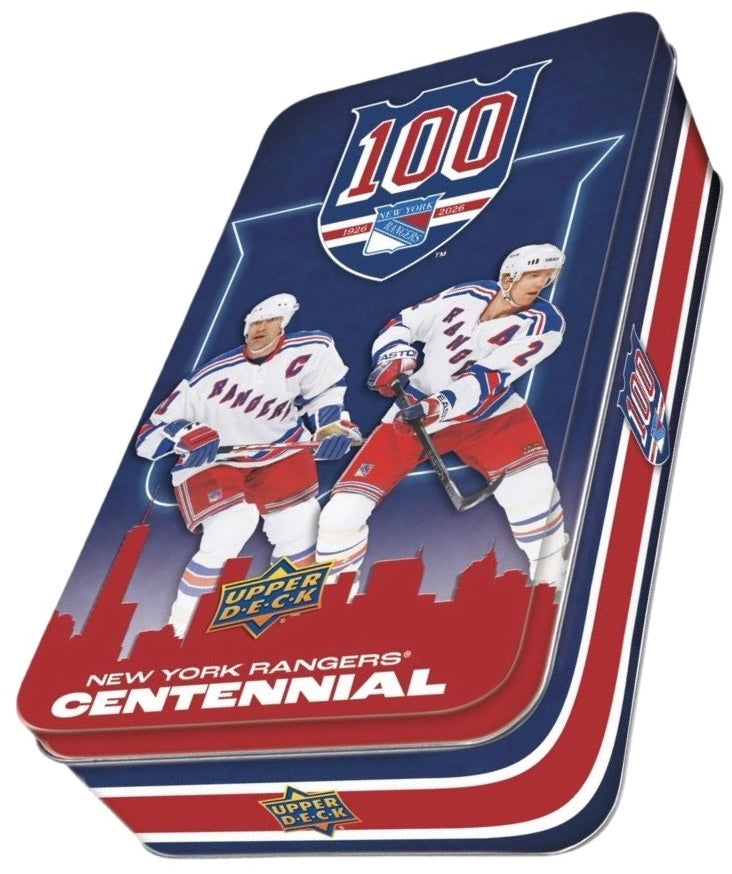 2025/26 Upper Deck New York Rangers Centennial Tin * Call for Price*