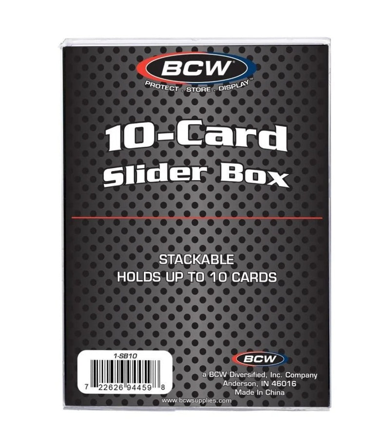 BCW 10 Count Card Storage Box