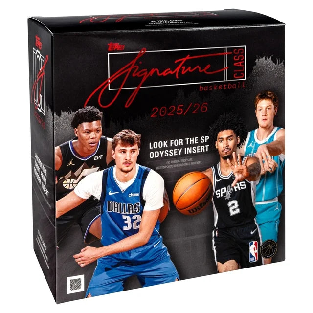 2025-26 Topps Signature Class Basketball MEGA Box