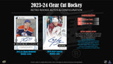 2023/24 Upper Deck Clear Cut Hockey 30-Box Hobby Master Case