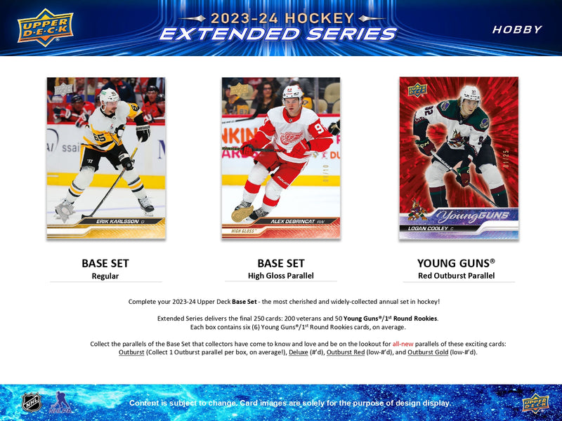 2023/24 Upper Deck Extended Series Hockey Hobby Pack