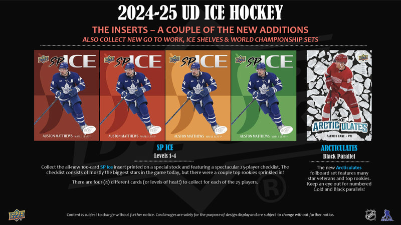 2024/25 Upper Deck ICE Hockey Hobby Pack