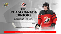 2024 Upper Deck Team Canada Juniors Hockey 12-Box Hobby Case