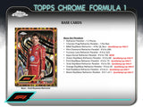 2024 Topps Chrome Formula 1 Qualifying Lap LITE Pack