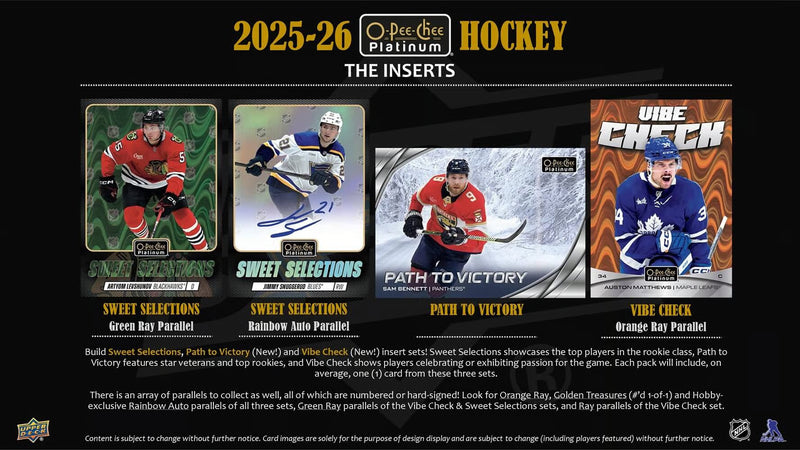 2025/26 Upper Deck O-Pee-Chee Platinum Hockey Hobby Box