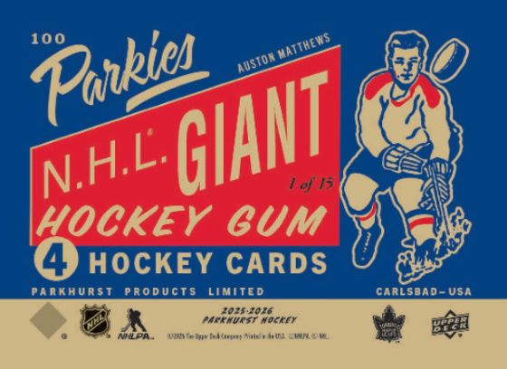 2025-26 Upper Deck Parkhurst Hobby Box