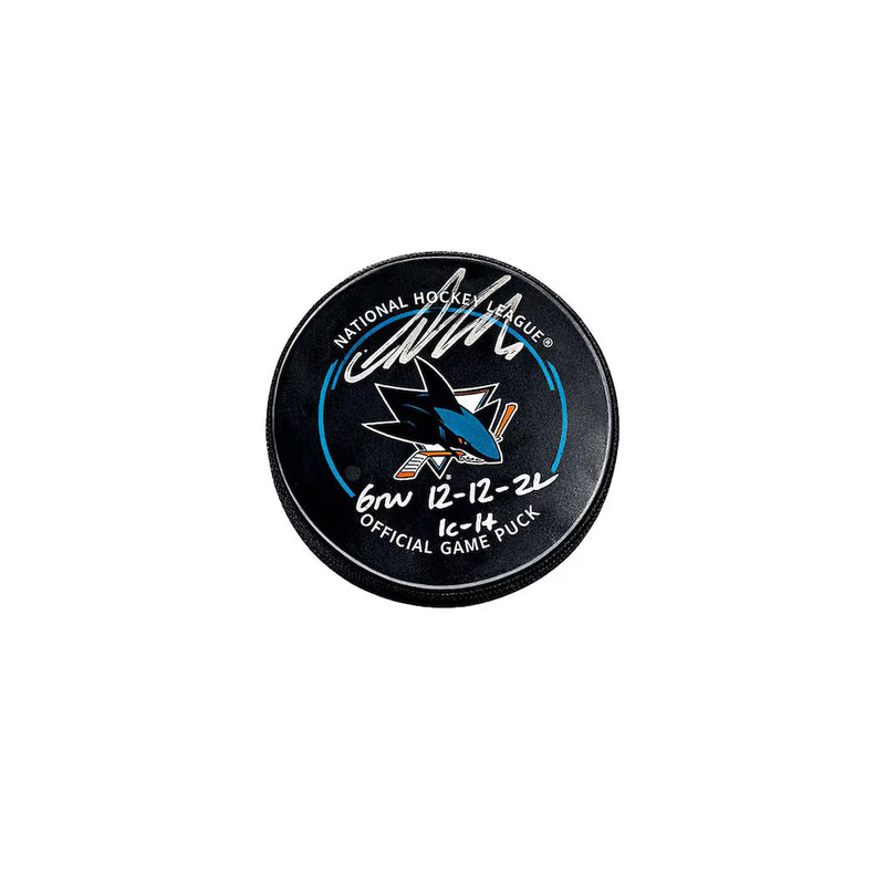 2025-26 Fanatics Under Wraps Autographed Hockey Puck Vol. 2