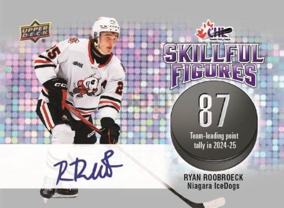 2025-26 Upper Deck CHL SP Game Used Hockey Hobby Box