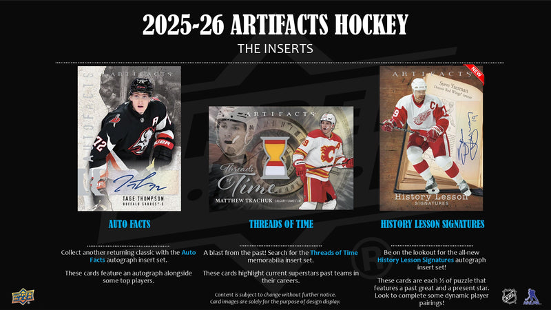 2025/26 Upper Deck Artifacts Hockey Hobby Box