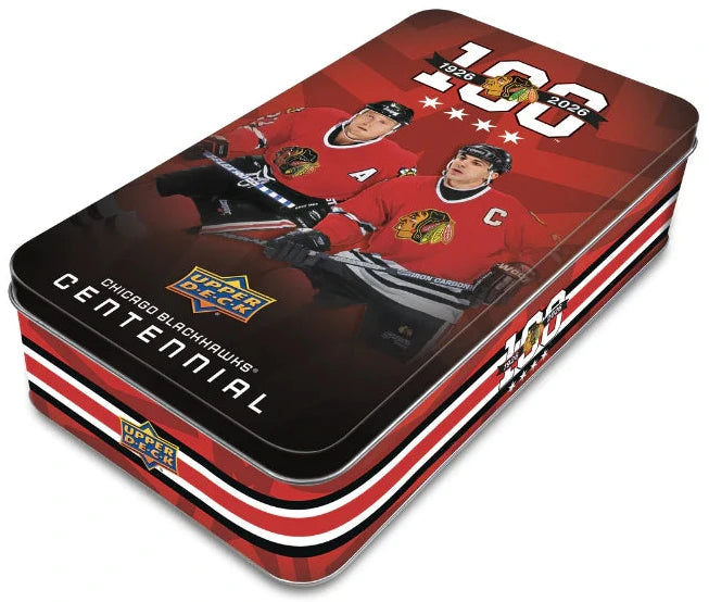 2026 Chicago Blackhawks 100 Year Centennial Hobby Tin *In-Store Only*