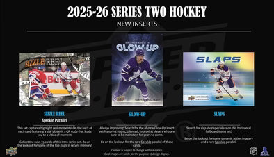 2025/26 Upper Deck Series 2 Hockey Retail Tin