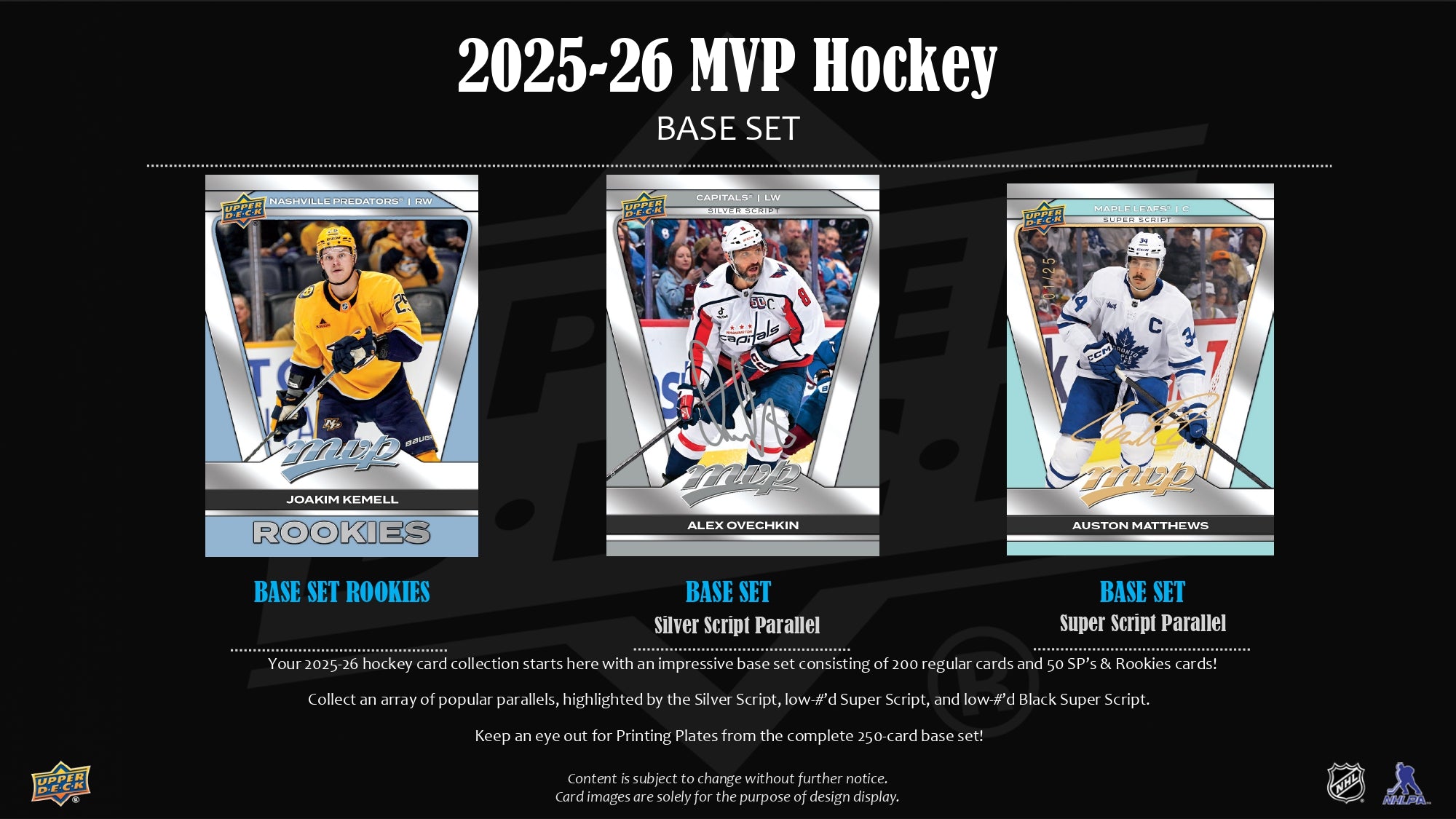 2025/26 Upper Deck MVP Hockey Hobby Box — Maple Leaf Sports