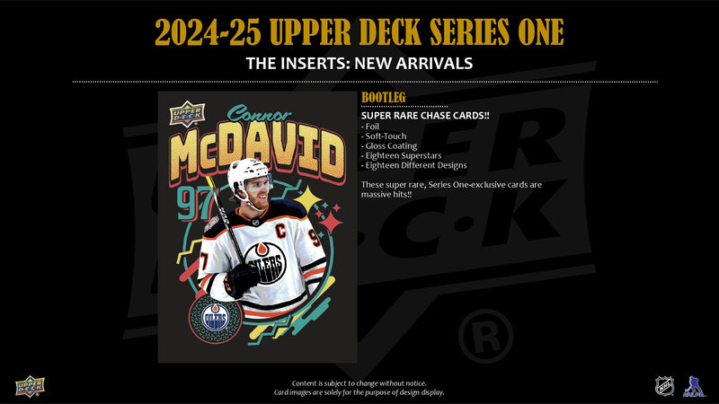 2025/26 Upper Deck Series 1 Hockey 12-Tin Retail Case