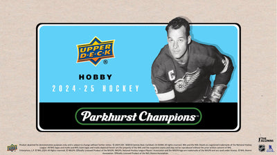 2024/25 Upper Deck Parkhurst Champions Hockey 12-Box Hobby Case