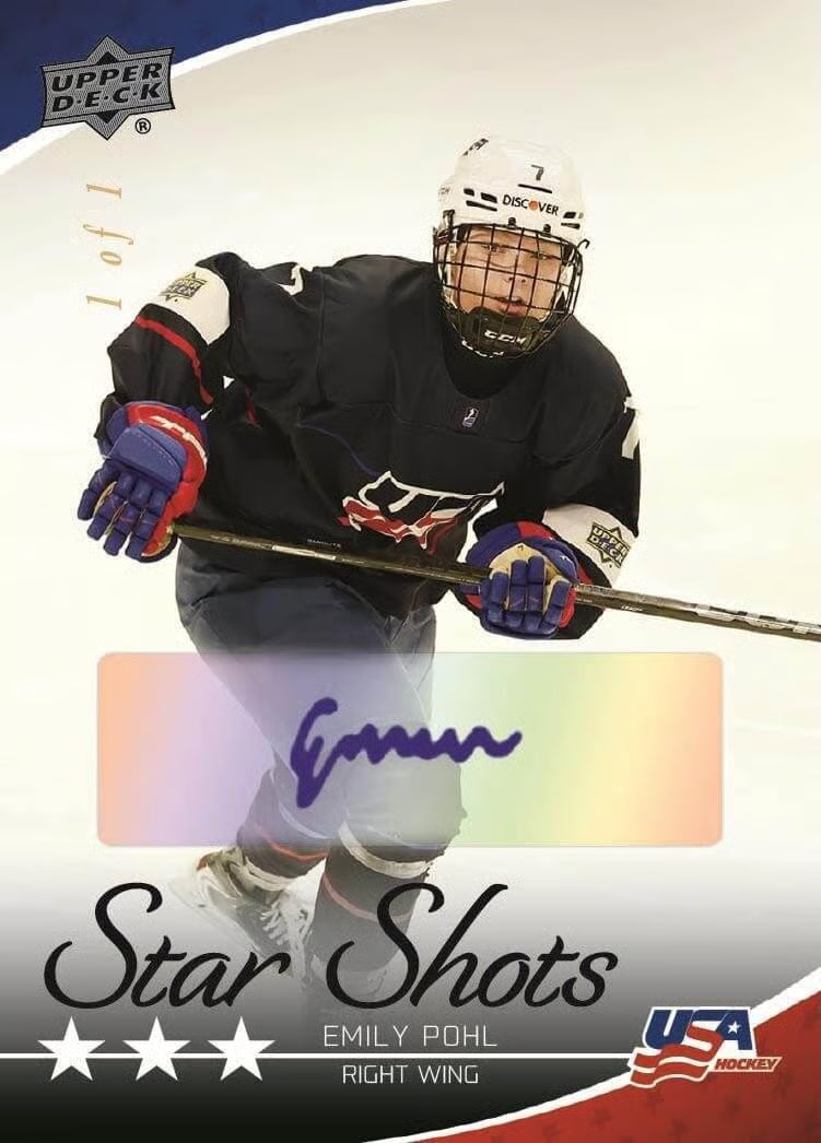2026 Upper Deck Team USA Juniors Hockey Hobby Box