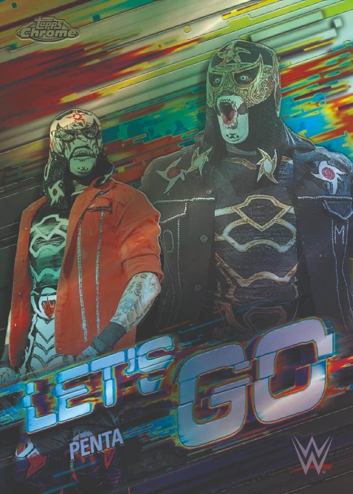 2026 Topps Chrome WWE Mega Box
