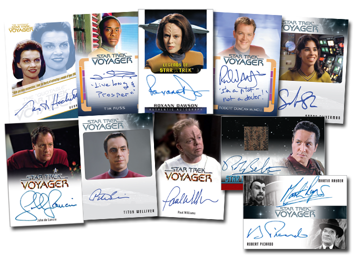 2026 Rittenhouse Star Trek Voyager Archives &amp; Inscriptions Hobby Box