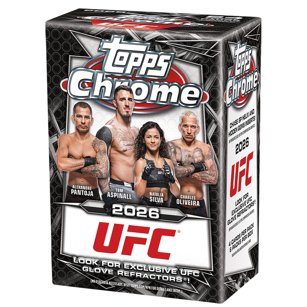 2026 Topps Chrome UFC Blaster Box — Maple Leaf Sports