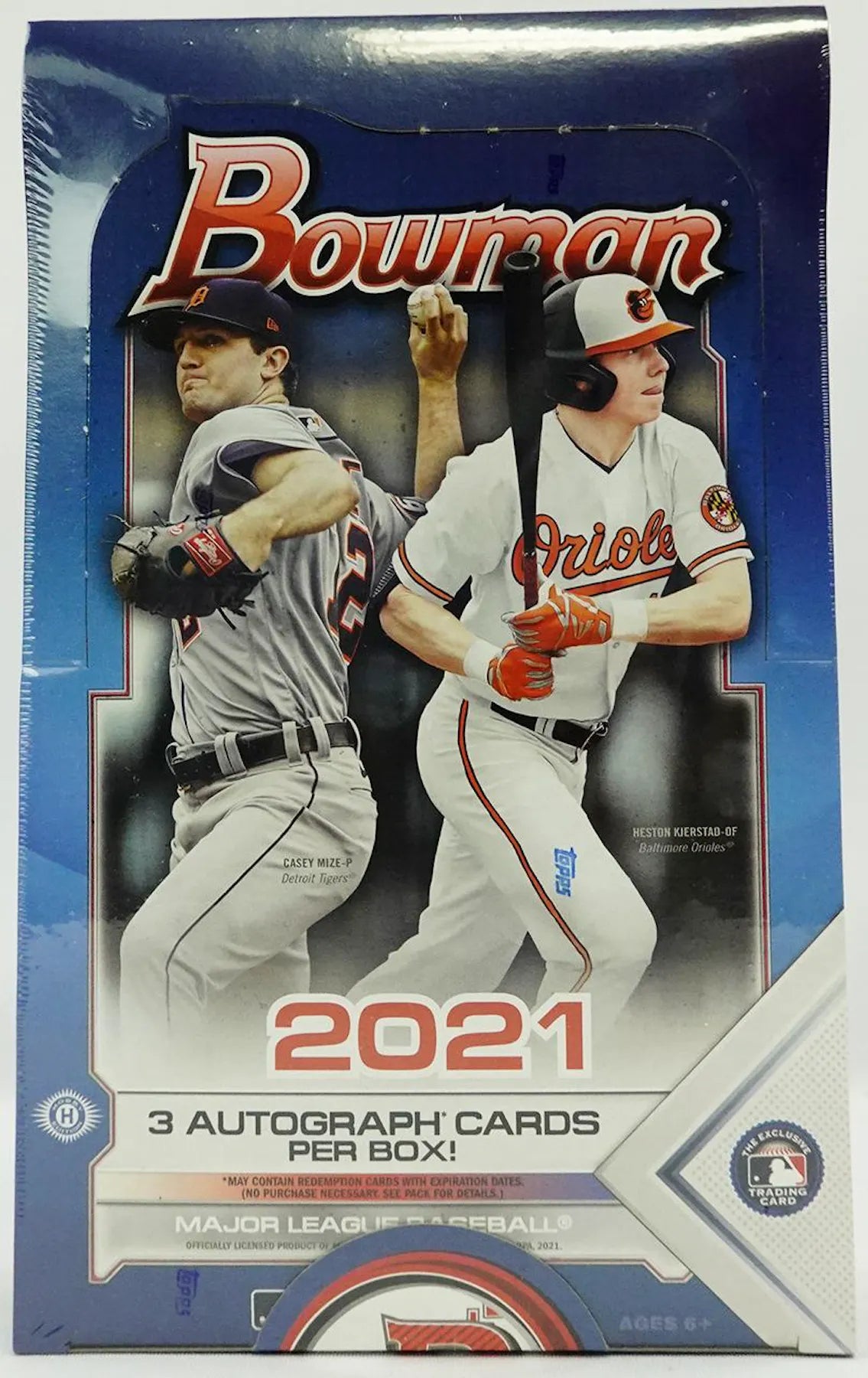 2021 Bowman Baseball Jumbo Box | Maple Leaf Sports