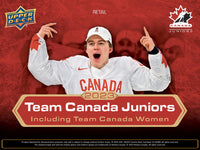 2023 Upper Deck Team Canada Juniors Hockey 20-Blaster Box Case
