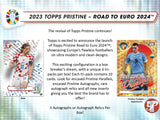 2023/24 Topps Pristine Road to Euro Soccer 8-Box Hobby Case