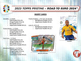 2023/24 Topps Pristine Road to Euro Soccer 8-Box Hobby Case