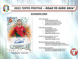 2023/24 Topps Pristine Road to Euro Soccer 8-Box Hobby Case