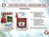 2023/24 Topps Pristine Road to Euro Soccer 8-Box Hobby Case