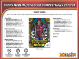 2023/24 Topps Chrome Merlin UEFA Club Competitions Soccer Hobby Box