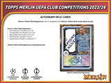 2023/24 Topps Chrome Merlin UEFA Club Competitions Soccer Hobby Box