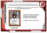 2024 Bowman Baseball Retail Pack