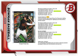 2024 Bowman Baseball Blaster Box