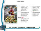 2024 Bowman University Chrome Football Hobby Box