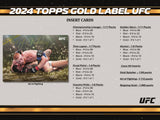 2024 Topps Gold Label UFC 8-Box Hobby Case